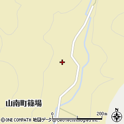 兵庫県丹波市山南町篠場246周辺の地図