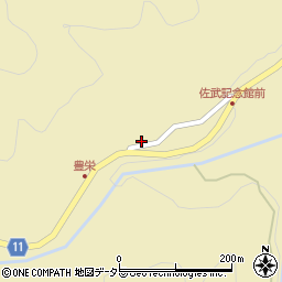鳥取県日野郡日南町豊栄525周辺の地図