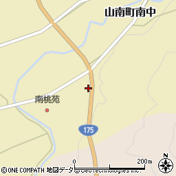 国道１７５号線周辺の地図