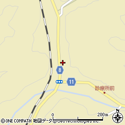 岡山県新見市神郷釜村1176-1周辺の地図