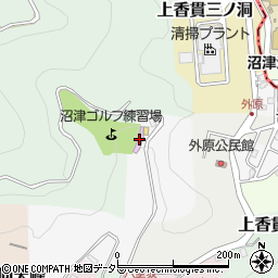 沼津ゴルフ練習場周辺の地図