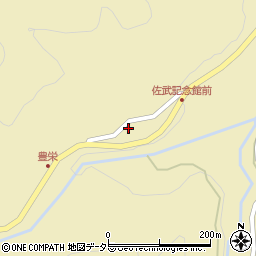 鳥取県日野郡日南町豊栄521周辺の地図