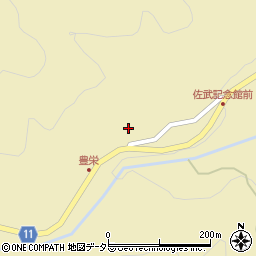 鳥取県日野郡日南町豊栄591周辺の地図