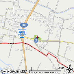 三重県いなべ市大安町宇賀678周辺の地図