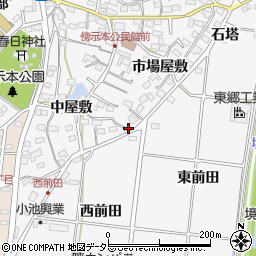愛知県愛知郡東郷町春木市場屋敷1154周辺の地図