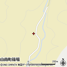 兵庫県丹波市山南町篠場225周辺の地図