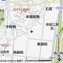 愛知県愛知郡東郷町春木東前田22-1周辺の地図
