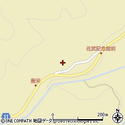 鳥取県日野郡日南町豊栄589周辺の地図
