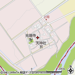 滋賀県近江八幡市上畑町77周辺の地図