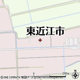滋賀県東近江市上羽田町116周辺の地図