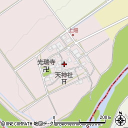 滋賀県近江八幡市上畑町78周辺の地図