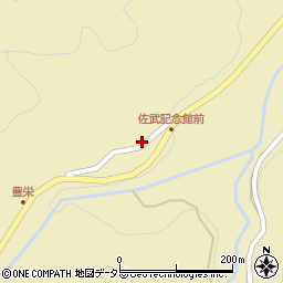 鳥取県日野郡日南町豊栄535周辺の地図