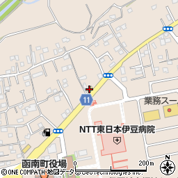 セブンイレブン函南平井店周辺の地図