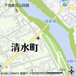 静岡県駿東郡清水町徳倉1760周辺の地図