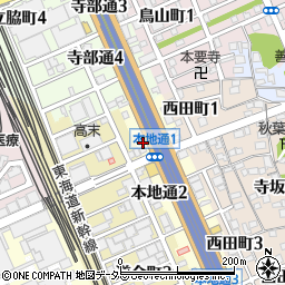 〒457-0074 愛知県名古屋市南区本地通の地図