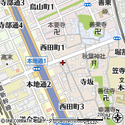 愛知県名古屋市南区本星崎町西中1133周辺の地図