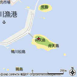 厳嶋神社周辺の地図