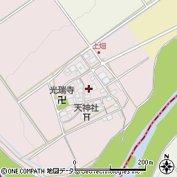 滋賀県近江八幡市上畑町80周辺の地図