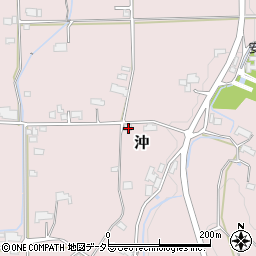 岡山県苫田郡鏡野町沖192周辺の地図
