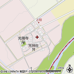 滋賀県近江八幡市上畑町79周辺の地図