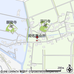 三重県桑名市長島町殿名715周辺の地図