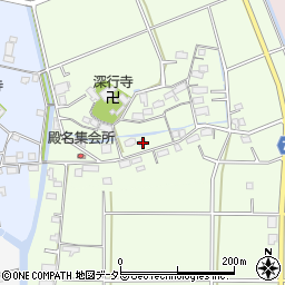 三重県桑名市長島町殿名741-1周辺の地図