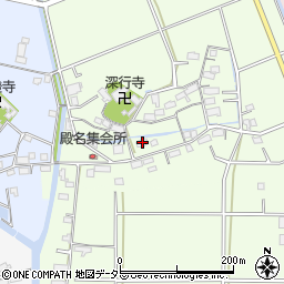 三重県桑名市長島町殿名740周辺の地図
