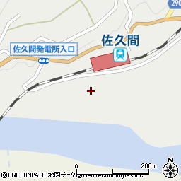 静岡県浜松市天竜区佐久間町佐久間2415周辺の地図