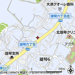 高島物産大津営業所周辺の地図