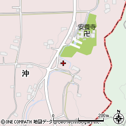 岡山県苫田郡鏡野町沖77周辺の地図