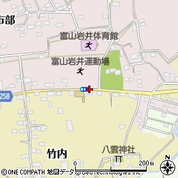 富山小学校周辺の地図