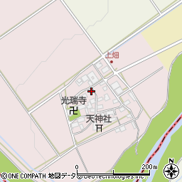滋賀県近江八幡市上畑町83周辺の地図