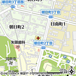 ウエルシア薬局豊田朝日町店周辺の地図