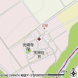 滋賀県近江八幡市上畑町85周辺の地図