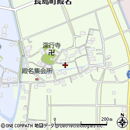 三重県桑名市長島町殿名756周辺の地図