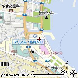 海浜公園トイレ周辺の地図