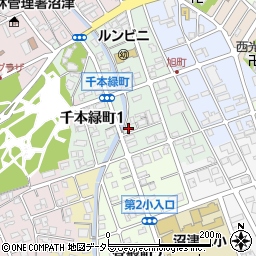 藤間伝次　日本舞踊研究所周辺の地図