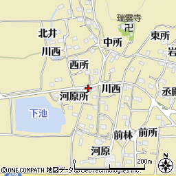 京都府南丹市八木町氷所河原所周辺の地図