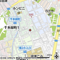 廣瀬クリーニング店周辺の地図