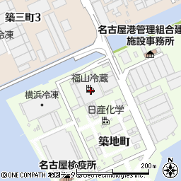 愛知県名古屋市港区築地町7-2周辺の地図