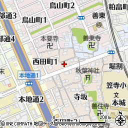 愛知県名古屋市南区本星崎町廻間周辺の地図