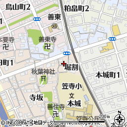 愛知県名古屋市南区本星崎町堀割周辺の地図