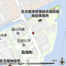 名港海運株式会社　四号地物流センター周辺の地図