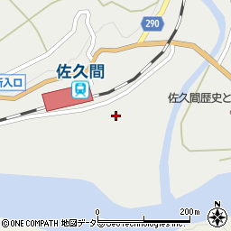 静岡県浜松市天竜区佐久間町佐久間2389周辺の地図