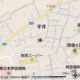 函南郵便局周辺の地図