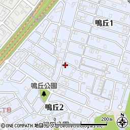 愛知県名古屋市緑区鳴丘周辺の地図