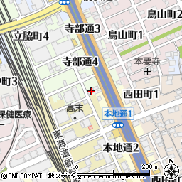 愛知県名古屋市南区立脇町5丁目40周辺の地図