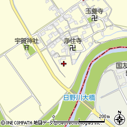 滋賀県近江八幡市東川町574周辺の地図