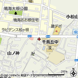 愛知県名古屋市緑区鳴海町山ノ神127-1周辺の地図