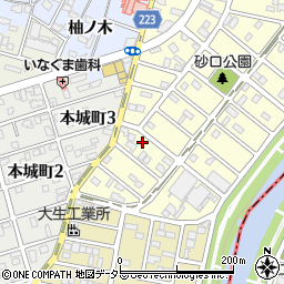愛知県名古屋市南区砂口町232周辺の地図